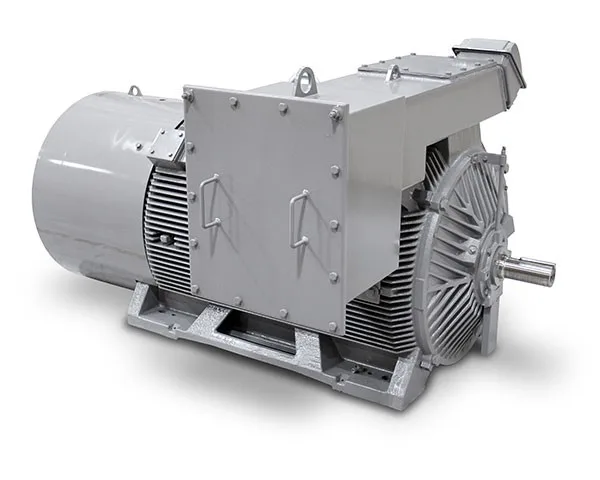 Motor TEFC con sistema de presurización