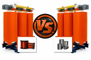 Aluminio vs. cobre en transformadores secos de baja tensión